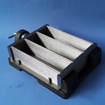 水泥胶砂试模三联软练试块模具钢模4040160抗折灌浆料4040160mm钢模可