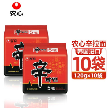 ũģNONGSHIM ڷ ũ ζʽʳ 120g*10