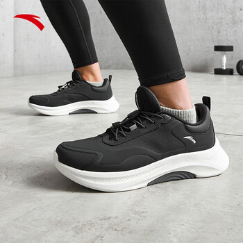 安踏安踏【神行5】运动鞋男女健身训练情侣缓震跑步跳绳羽毛球鞋 【男