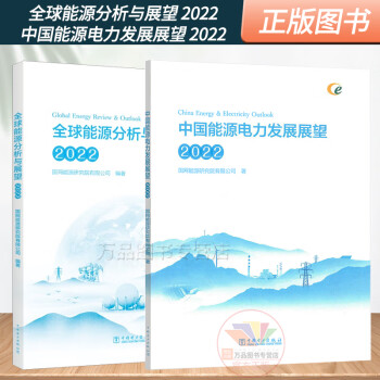 2023年新版2本套 中国能源电力发展展望+全球能源分析与展望 中国电力出版社 2022能源与电力分析年度报告系列 中国电力出版社