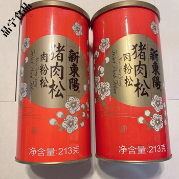 新东阳肉松 多规格  7月新货 213克 罐装猪肉松 1罐