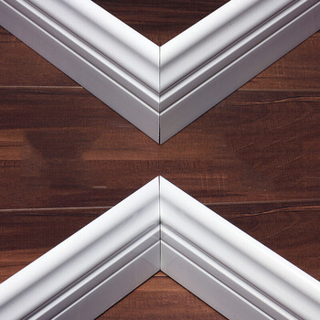 踢脚线白色实木公分边角家用建材厨房房间地线简约墙面墙裙装饰板 k