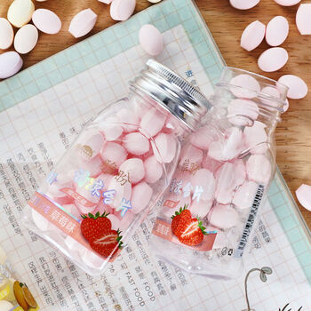 无糖薄荷糖维c清口含片清新口气口香糖零食接吻糖果清凉润喉随身草莓