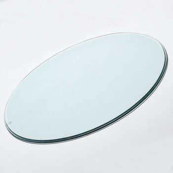 圆台面定做圆片圆盘园台大圆桌茶几透明 玻璃面直径98厘米【图片 价格