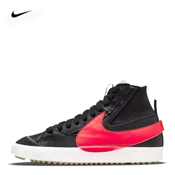 nike耐克官网开拓者blazer高帮大勾板鞋男鞋牛皮面休闲运动女2022夏秋