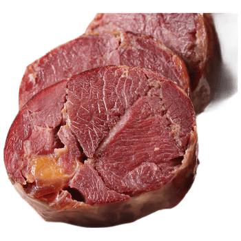 伊卡孜正宗熏马肉马肠子营养新疆伊犁哈萨克美食特产送礼(生的) 熏马