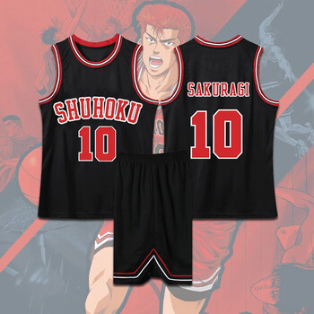 宾帛锦 灌篮高手球衣三井寿定制10号樱木花道湘北队套装男女训练服