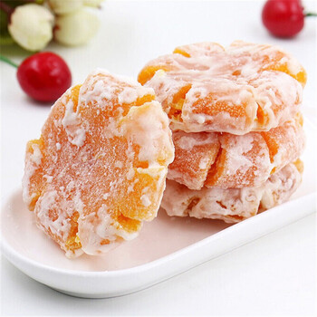 悦萝金桔饼 金橘饼 红橘饼 糖桔饼 橘子干 桔子干 500g  橘子饼 桔子