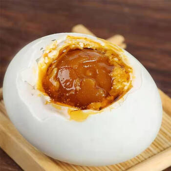 咸鹅蛋正宗农家特大流油咸鹅蛋土法腌制土鹅蛋熟鹅蛋烤鹅蛋12枚130克