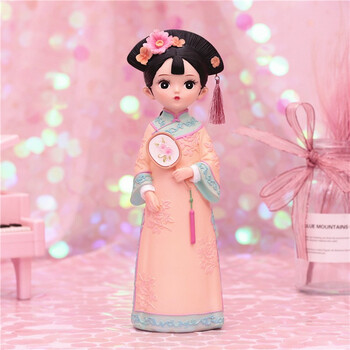故宫娃娃我是格格宫廷古风汉服少女摆件送女友闺蜜中国风手办生日礼物