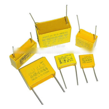 定制适用10只 x2安规电容启动微法275v 1uf 1.2uf 1.5uf 2.2uf 1.