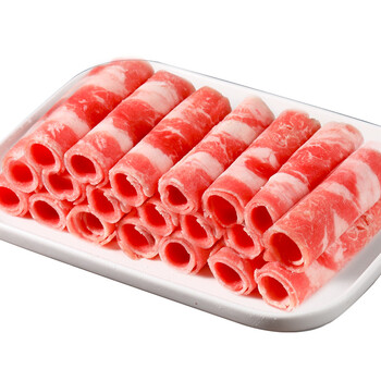 羊肉卷 涮羊肉肥羊卷羊肉片火锅食材非原切内蒙羔羊肉卷4斤商用 4斤