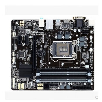 超新 b85主板 微星 b85m-ie35 b85mg b85m-d3v plus ddr3 深蓝色