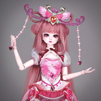 叶罗丽女孩生日礼物6岁儿童7玩具50厘米娃娃梦公主生日礼物情公主