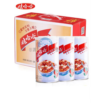 娃哈哈桂圆莲子八宝粥整箱装360g12罐早餐食品速食方便粥饭即食桂圆