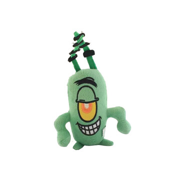 抖音同款新年网红 可爱海绵宝宝毛绒玩具派大星公仔卡