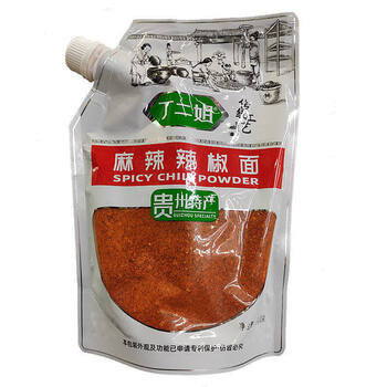 丁二姐贵州省毕节市织金县猫场镇丁二姐辣椒面袋装多个口味可选烙