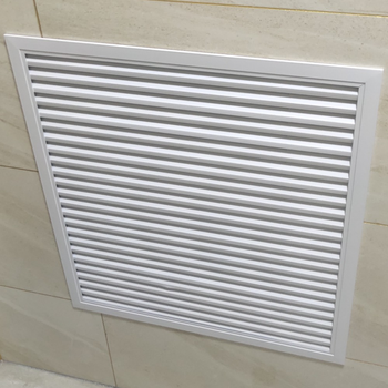 鹿色加厚地暖分水器罩暖气片罩装饰家用铝合金百叶窗遮挡检修口盖板
