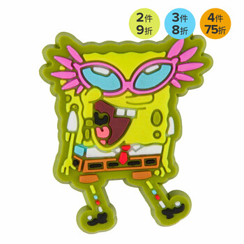 Crocs卡骆驰配饰智必星鞋花趣味卡通海绵宝宝海绵宝宝 图片价格品牌报价 京东