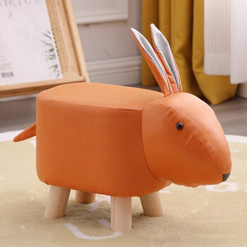 mexueer网红沙发矮凳小兔子凳子小羊驼座椅创意熊猫造型板凳客厅家用