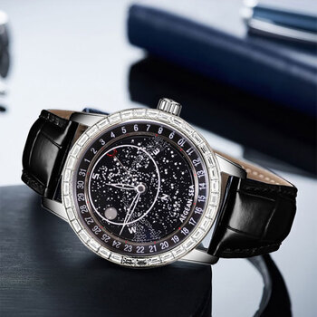 爱琴海aegeansea星空系列手表 黑色星空