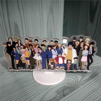 igiftfire柯南周边立牌名侦探柯南全家福周边立牌挂件怪盗基德小兰