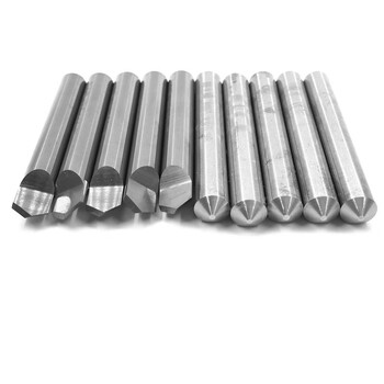 普通立式钥匙机钨钢打孔刀 合金扁钻 钻头及配套用高速钢导针 钨钢