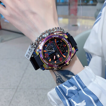 王一博同款氚气男士虫洞概念手表机械表十大品牌学生电子变色龙潮流