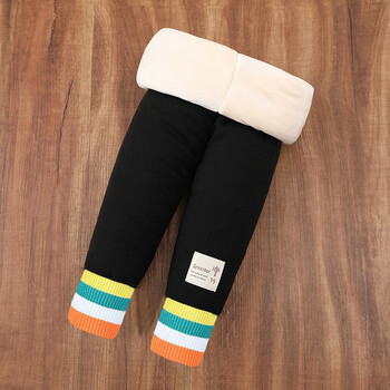 允倾小童棉裤儿童加绒加厚裤子适合1-5-8岁小女孩穿的女童打底裤冬三