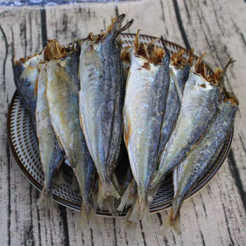 福建东山巴浪鱼干无头咸鱼干海干鱼盐海鱼小没头鱼干特产海鲜干货一斤