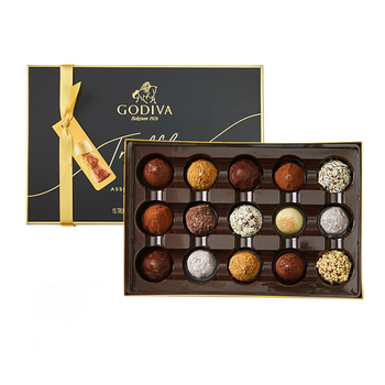 歌帝梵比利时黑巧克力礼盒装25粒520情人节礼物送女友生日礼非主商品