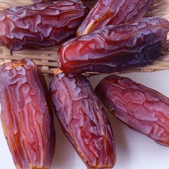 特产优联新疆沙漠黑椰枣新疆特产免洗零食迪拜阿联酋黑椰枣500克大颗