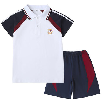 桑曦湖北恩施清江外国语学校学生套装服夏装校服小学初中高中生 清外