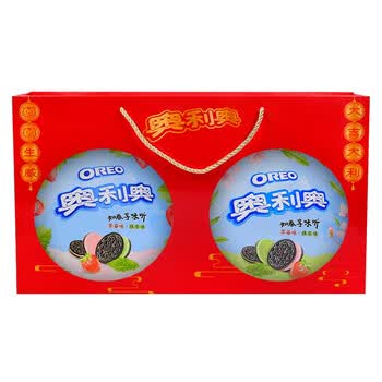奥利奥礼盒388g*2盒双盒装夹心饼干新年礼物送礼年货零食大礼包高档