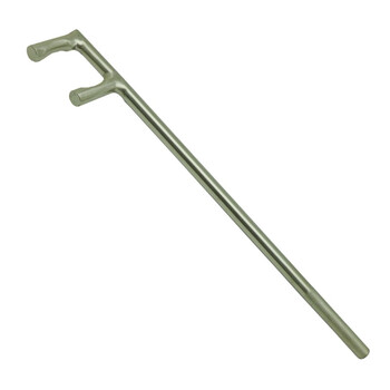 渤防(bofang)5023 不锈钢f扳手防滑f板子f型阀门扳手 450mm