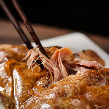 福建厦门特产伴手礼姜母鸭500g*2盒闽南特产熟食卤鸭国庆 500g(半边鸭