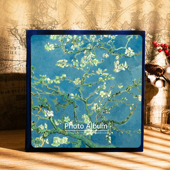 梵高 杏花 相册影集家庭相册本宝宝成长纪念册儿童毕业季情侣纪念结婚纪念567寸生日礼物女创意礼品全7寸横竖300张 礼盒 图片价格品牌报价 京东