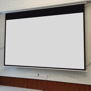 京台电动幕布80寸90寸100寸120寸支持定制尺寸坚果极米峰米爱普生等