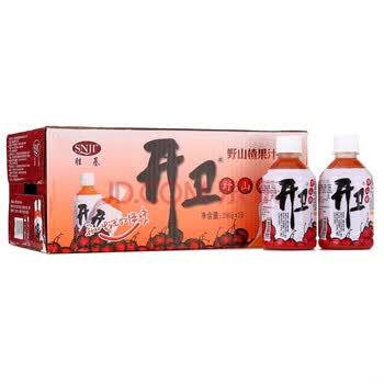 【开卫280g*15】开卫 野山楂果汁饮料 山楂饮品280ml*15瓶 整箱【行情 报价 价格 评测】-京东