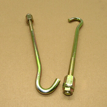 凯熙 适用于长安星卡s201d201单双排货车备胎架挂钩螺栓螺丝备胎 1个