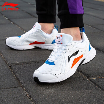 李宁运动鞋男春季老爹鞋休闲减震运动跑步鞋