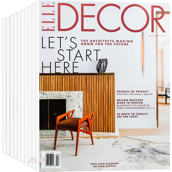 美国ELLE DECOR杂志 E11 订购2022年 住宅别