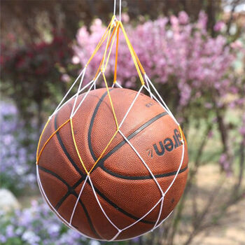 爸 篮球袋  篮球包足球网兜网袋运动训练收纳袋装篮球的袋子篮球网兜