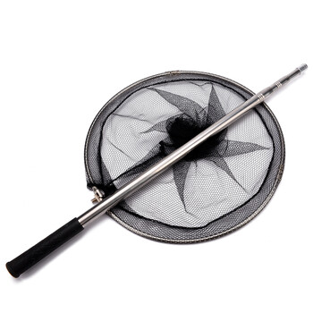 抄网竿套装组合全套鱼网捞鱼网兜伸缩杆折叠网抄操网钓鱼捞网渔具加厚