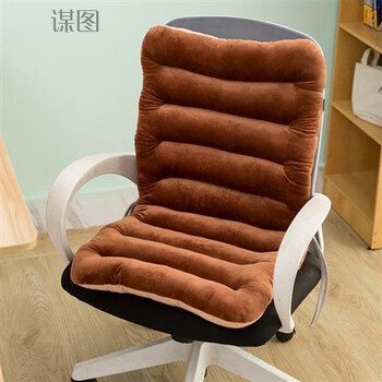 谋图屁股垫办公室久坐椅子坐垫靠垫一体座椅垫学生靠背垫子连体坐垫