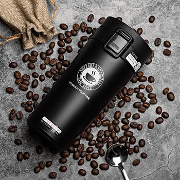 特百惠(tupperware)保温杯感大容量咖啡随行杯滤网男士杯子高颜值车载