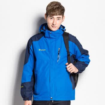 支持国货冬季冲锋衣男女潮牌三合一可拆卸加绒加厚两件套防风防水登山