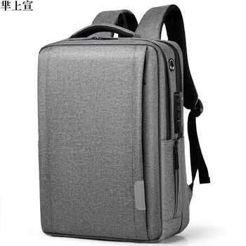 onevan官方适用于外星人电脑包戴尔防水商务大容量双肩包旗舰珠光灰色