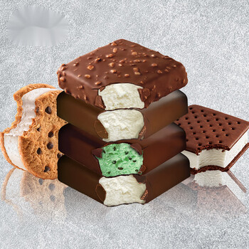 klondike三明治冰淇淋雪糕冰激凌薄荷巧克力香草夹心原味香草冰淇淋6