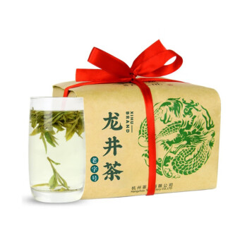 2021新茶 西湖牌茶葉 雨前一級龍井茶傳統紙包150g【圖片 價格 品牌